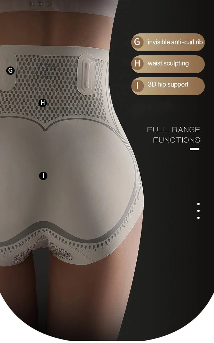 Bauchfreies Höschen mit hoher Taille