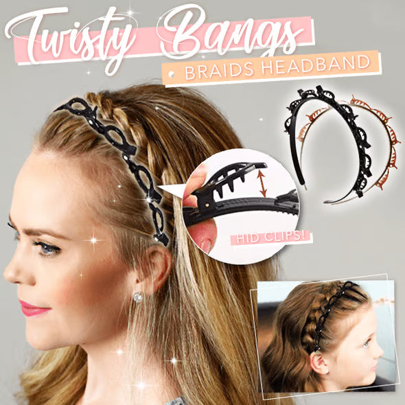 BangStyle™ – Haarspange für doppelte Ponyfrisur | 1+2 GRATIS