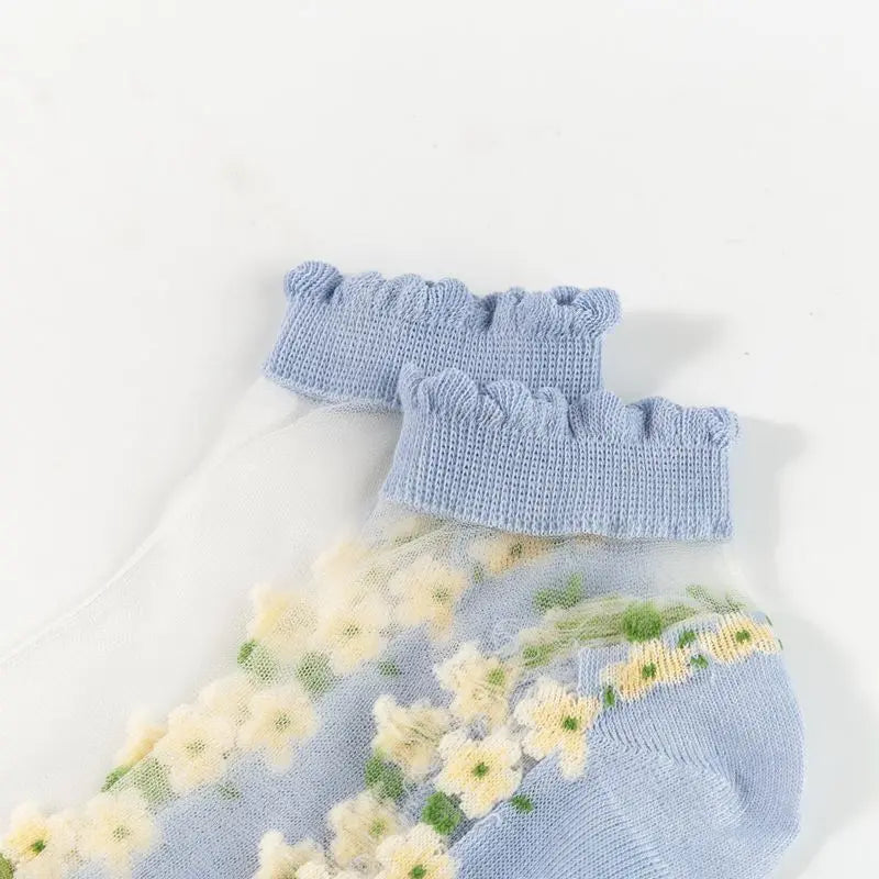 FloraLux™ – Spitzensöckchen für Eleganz & Komfort | 5+5 GRATIS