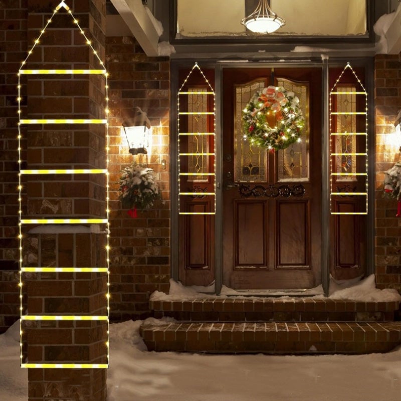 Xmasglow – Weihnachtsleiterlichter mit Weihnachtsmann