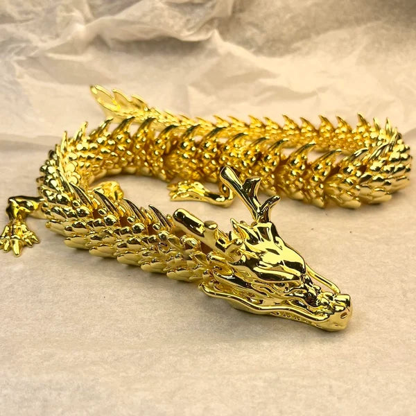 Drakary™ Goldenes Drachenarmband | 50% RABATT