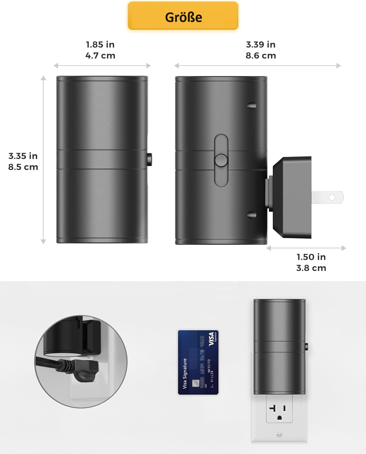 WallBeam™ | Verstellbares Wanddimmlicht mit Sensor