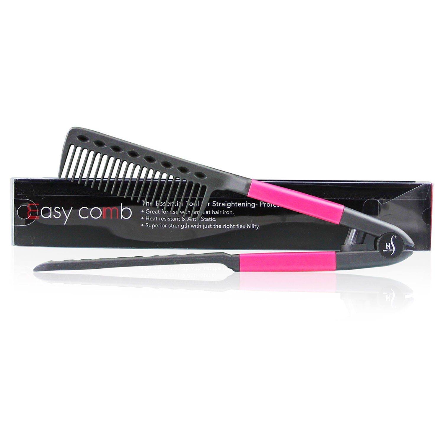 SilkGlide V-Comb – Glattes Haar wie vom Profi | 1+1 GRATIS