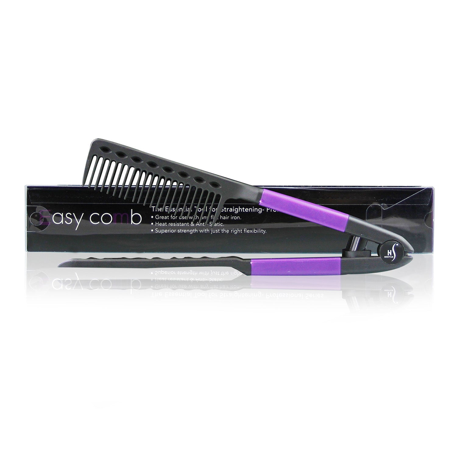 SilkGlide V-Comb – Glattes Haar wie vom Profi | 1+1 GRATIS