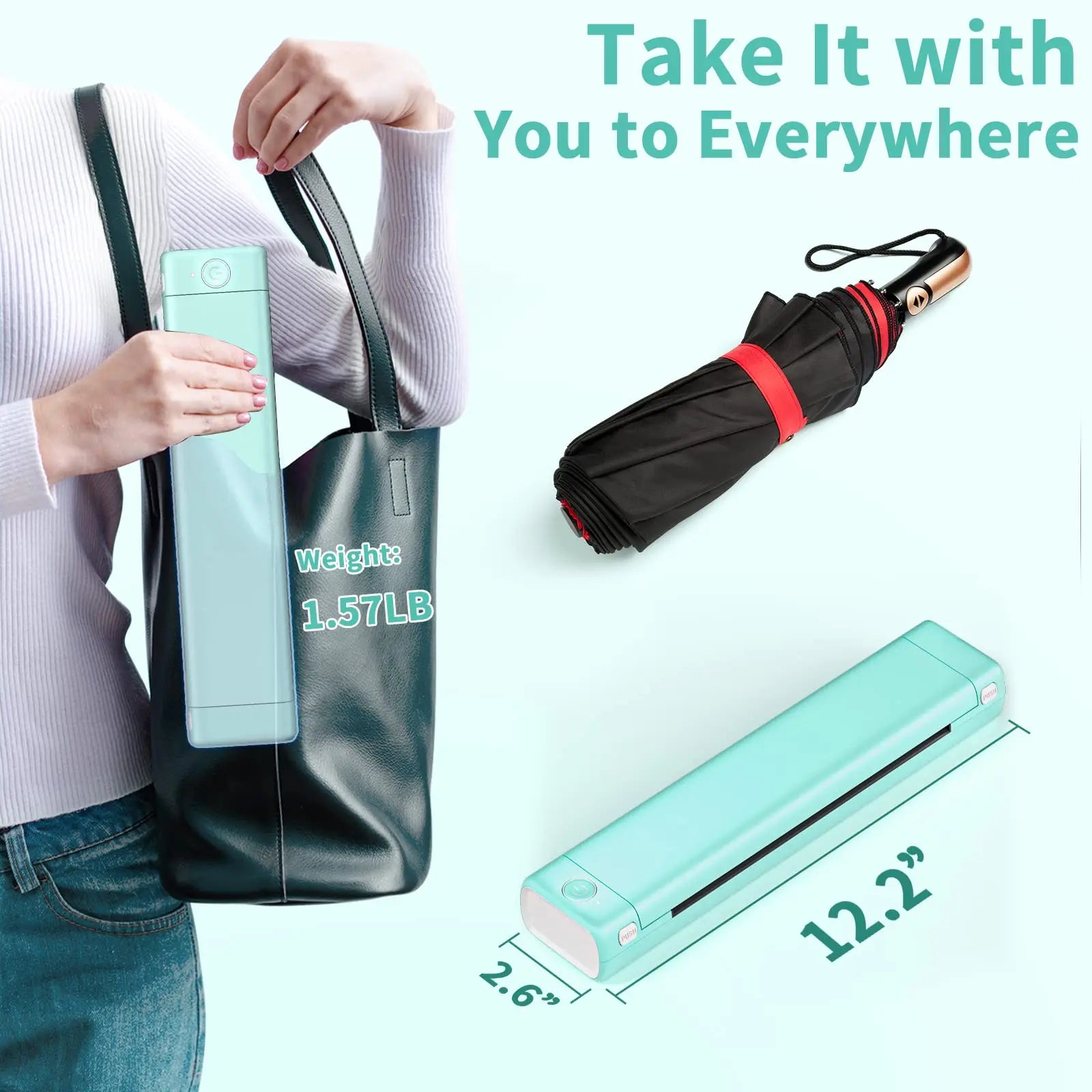 Taschenaufdruck - Drucken ohne Tinte