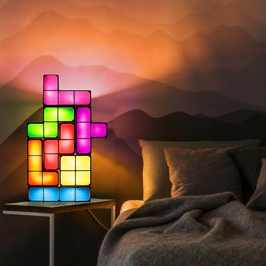 Stimmungslicht Retro Tetris Lampe Licht | 50% RABATT