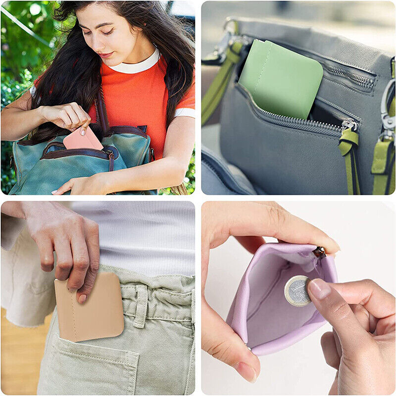 Tragbare selbstschließende wasserabweisende Ledertasche Kosmetiktasche Aufbewahrung | 1+1 GRATIS