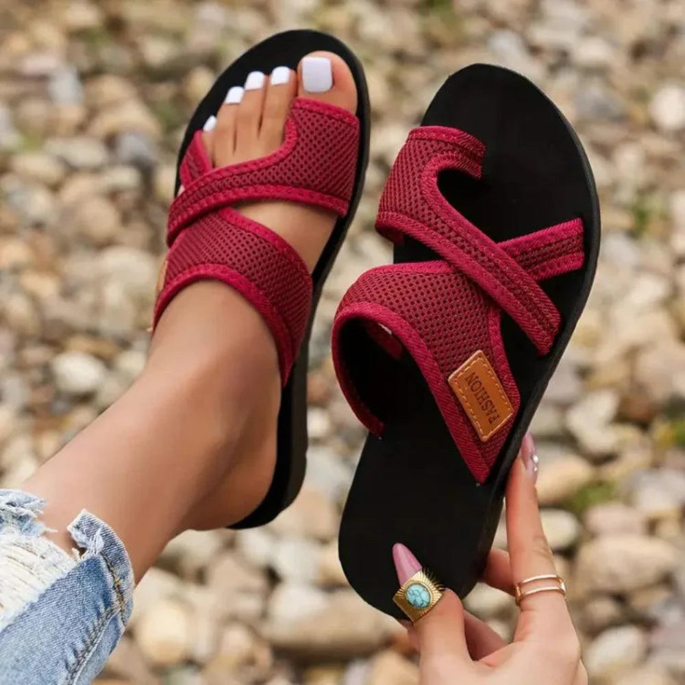Hallux-Valgus-Korrekturpantoffeln mit orthopädischem Komfort