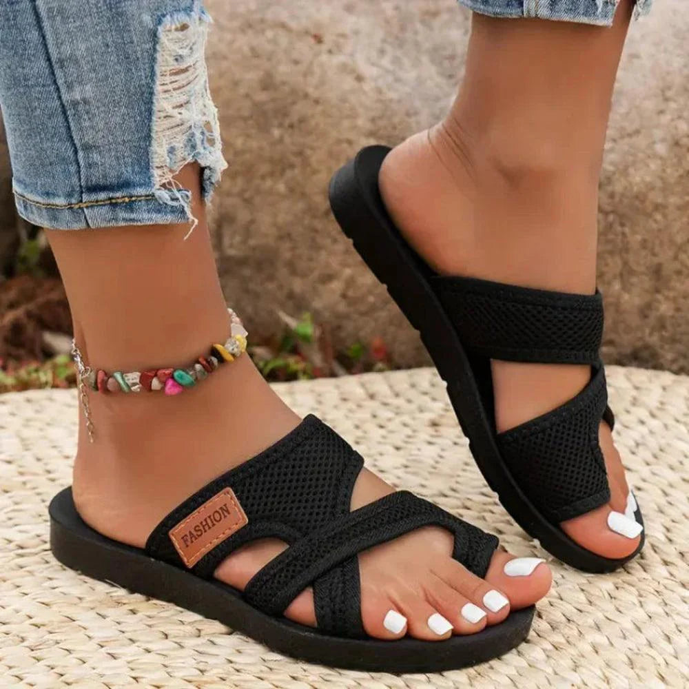 Hallux-Valgus-Korrekturpantoffeln mit orthopädischem Komfort