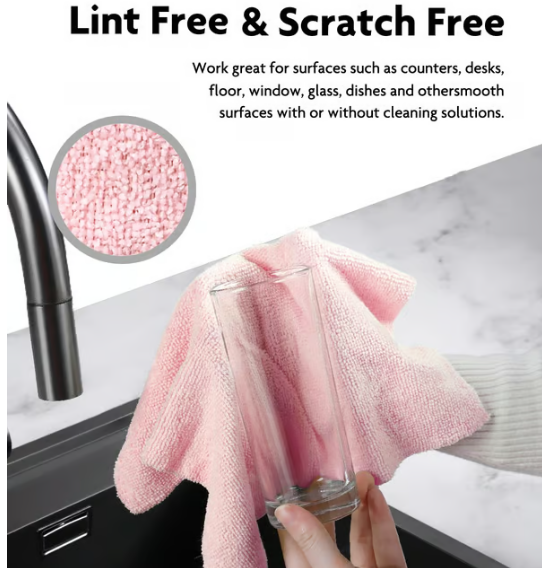 EcoWipe – Wiederverwendbare Mikrofasertuchrolle | 10+10 GRATIS