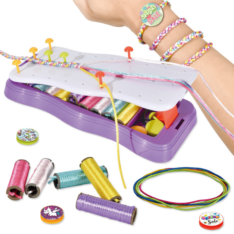 KreativKidz DIY Handstrick-Set – Fördern Sie Kreativität und Geschicklichkeit Ihrer Kinder!