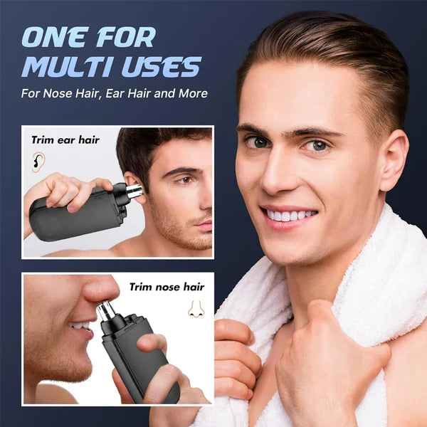 TrimPro™ Tragbarer Nasenhaarschneider | 1+2 GRATIS