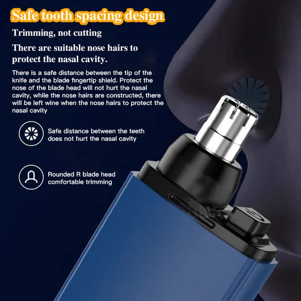 TrimPro™ Tragbarer Nasenhaarschneider | 1+2 GRATIS