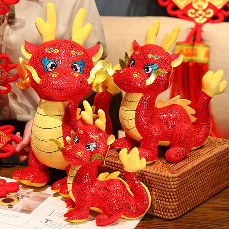 Chinesisches Neujahrsfest Drache Plüschtier