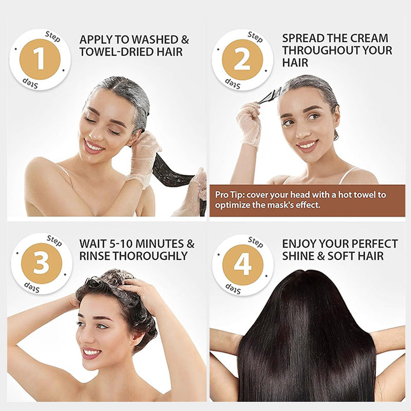 HairLux™ Tiefenreparierende Luxus-Haarkur