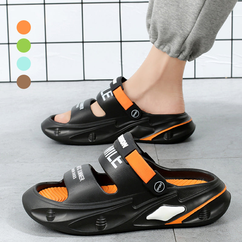 Sandalen mit dicker Sohle und weichem Griff