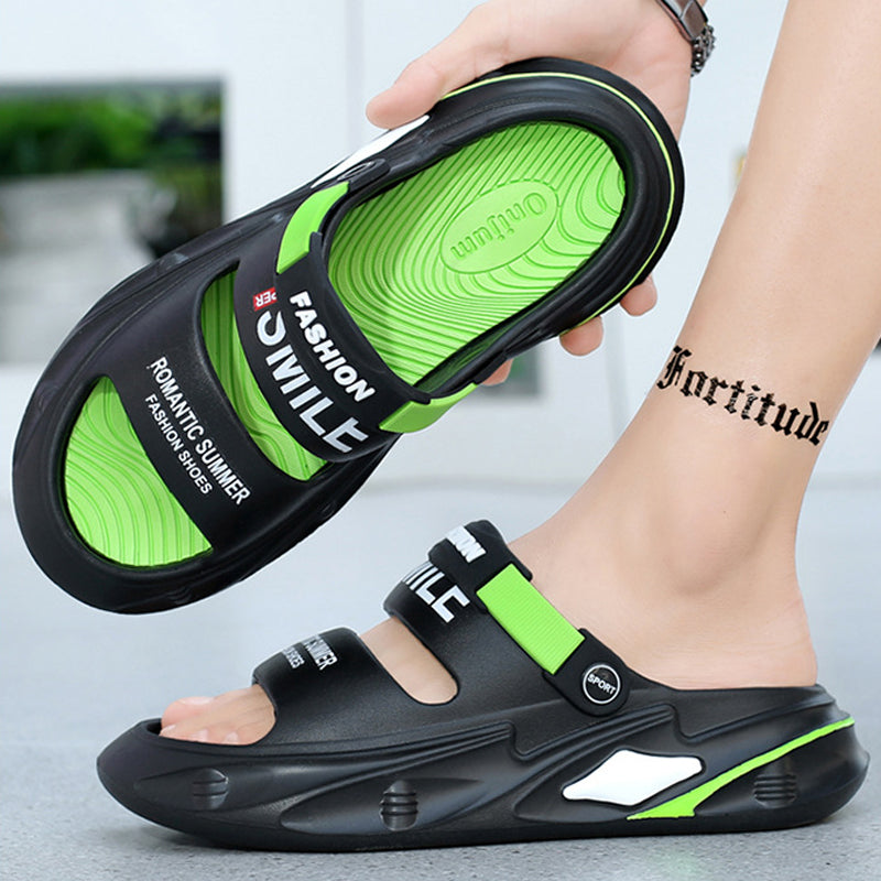 Sandalen mit dicker Sohle und weichem Griff