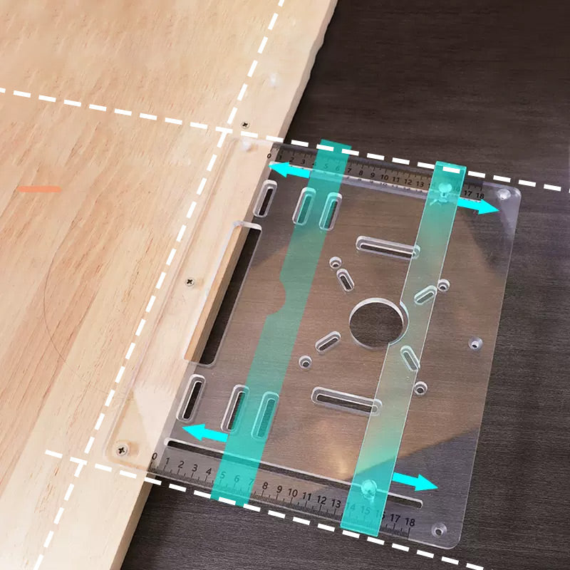 ✈️Kostenloser Versand🔥Acryl-Grundplatte für spezielle Holzbearbeitungsmaschine