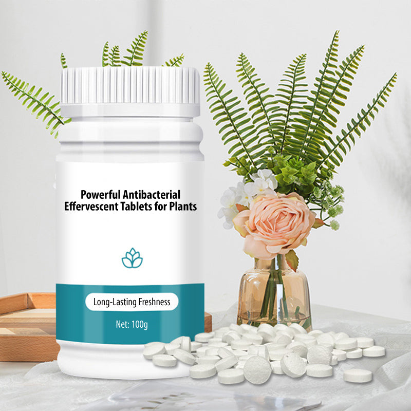 FloraFresh – Sprudeltabletten für längere Blütenpracht | 1+1 GRATIS