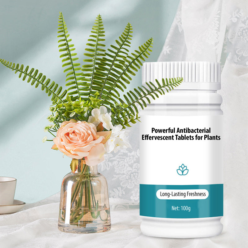 FloraFresh – Sprudeltabletten für längere Blütenpracht | 1+1 GRATIS