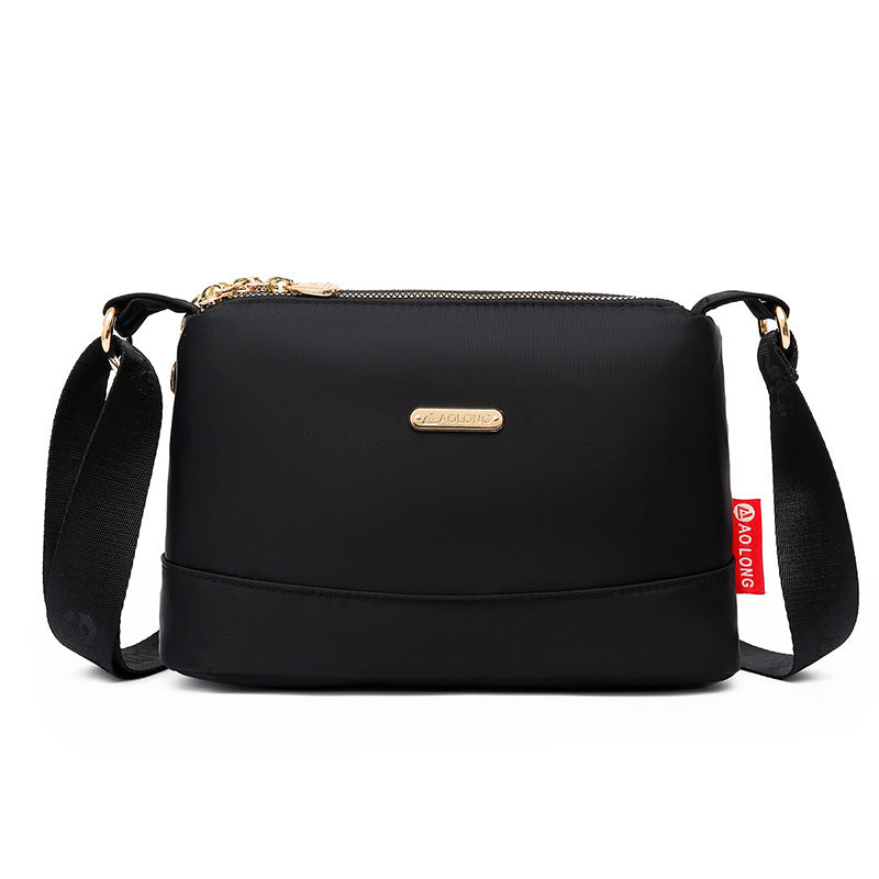 PrintEase™ – Damen Umhängetasche mit Multi-Taschen-Design