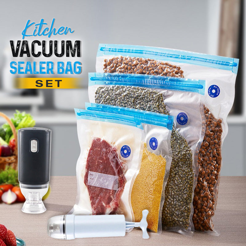 FreshLock™ – Küchen-Vakuumversiegelungsbeutel-Set für maximale Frische