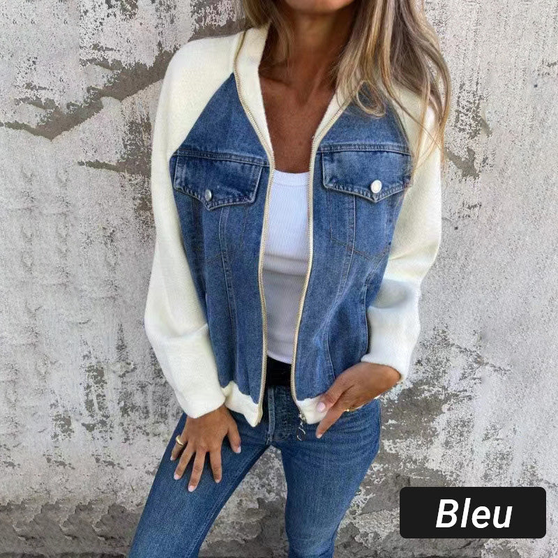 DenimChic – Damen-Jeansjacke