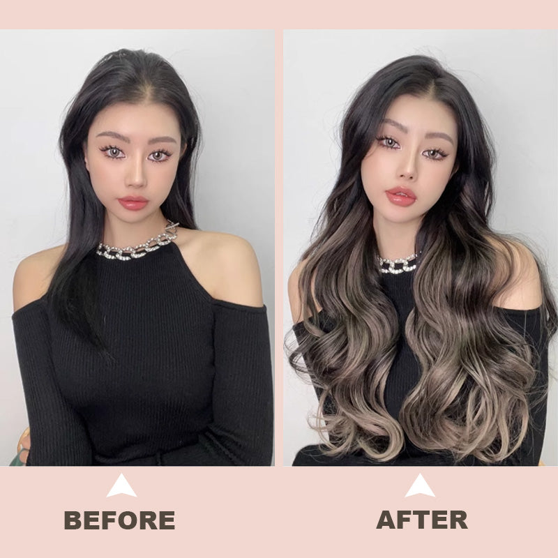 GlamCurlz™ Farbverlauf-Locken-Haarteil