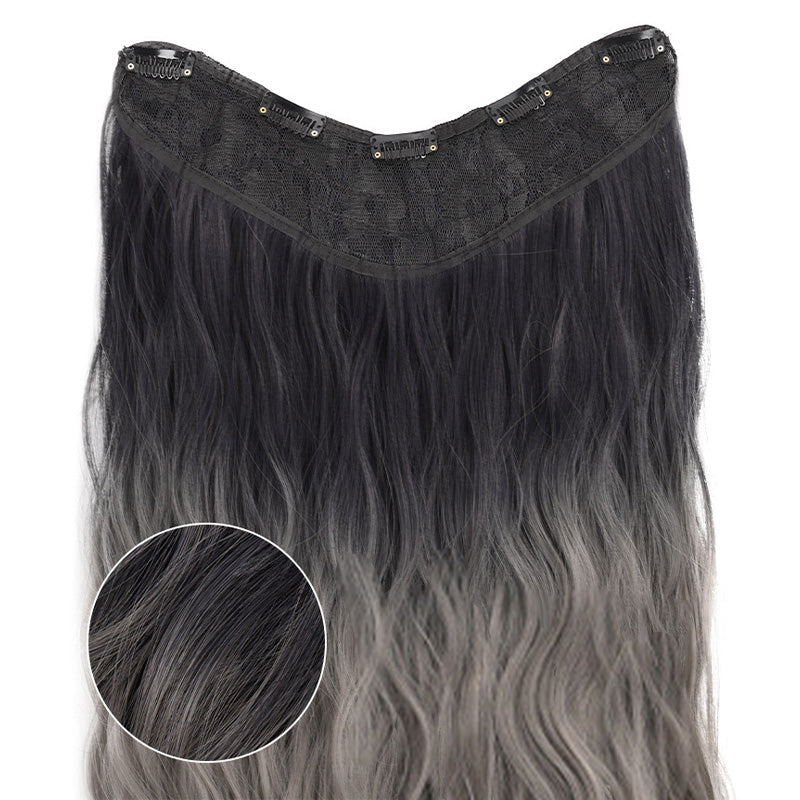 GlamCurlz™ Farbverlauf-Locken-Haarteil