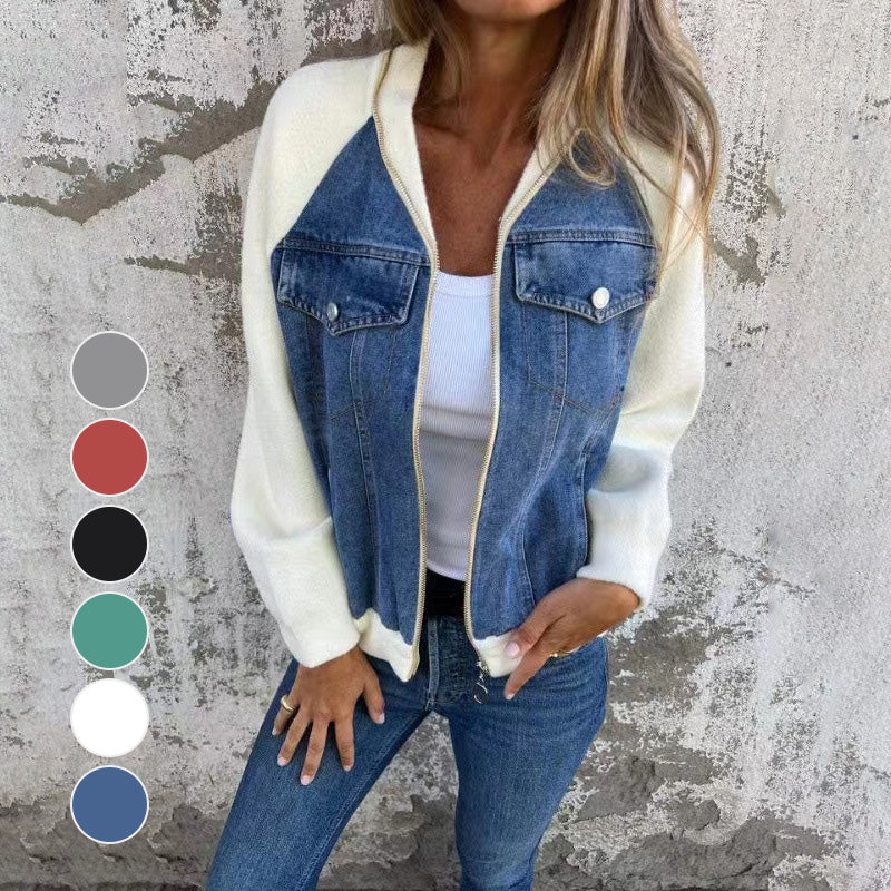 DenimChic – Damen-Jeansjacke