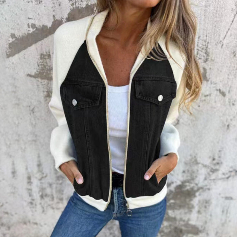 DenimChic – Damen-Jeansjacke