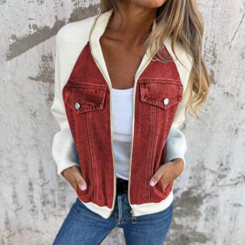 DenimChic – Damen-Jeansjacke