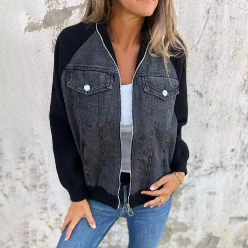 DenimChic – Damen-Jeansjacke