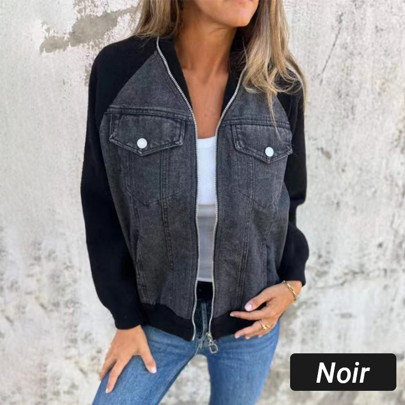 DenimChic – Damen-Jeansjacke