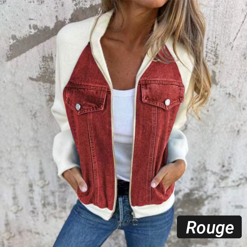 DenimChic – Damen-Jeansjacke