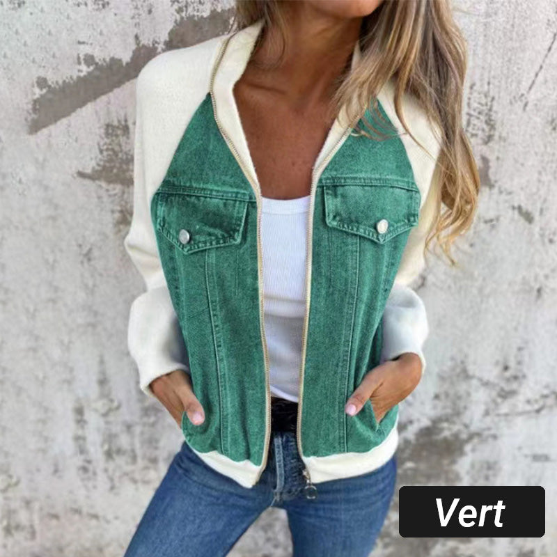 DenimChic – Damen-Jeansjacke