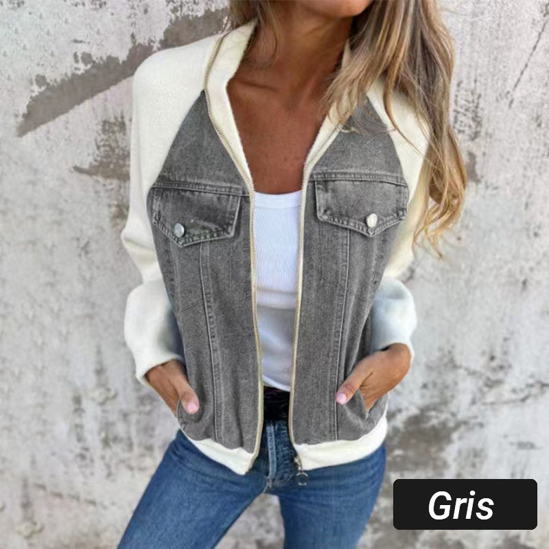 DenimChic – Damen-Jeansjacke