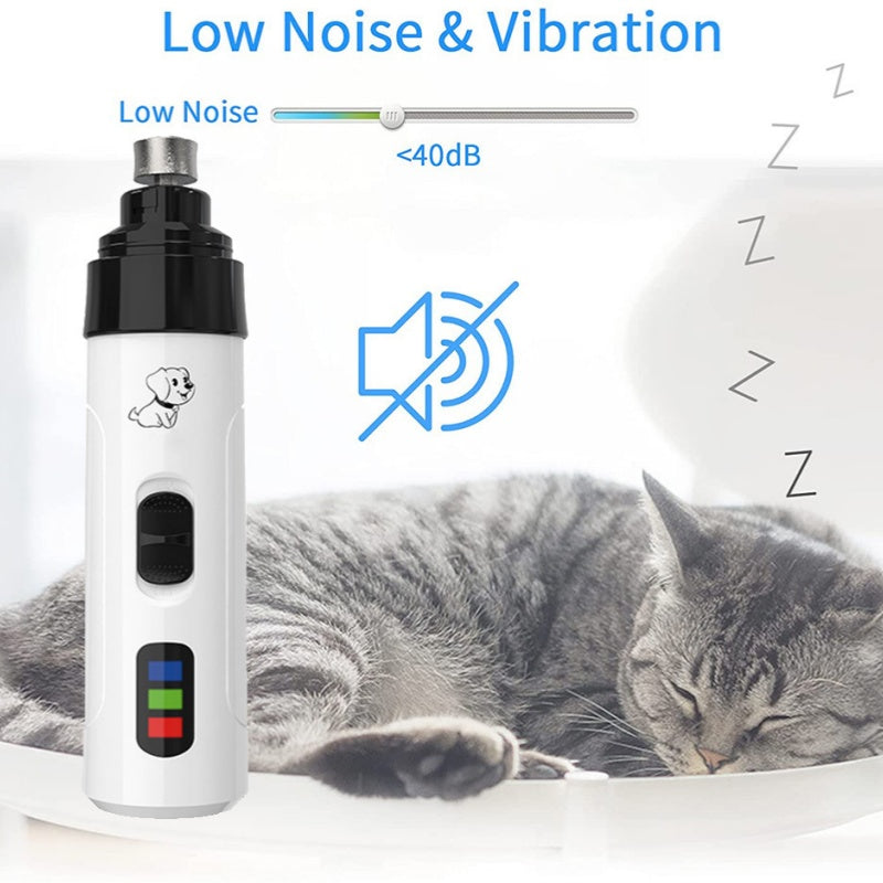 PawGlow – Elektrisches Haustier-Nagelpoliergerät