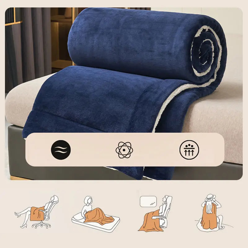 WoolHaven – Kuscheldecke für Wärme & Komfort | 50% RABATT