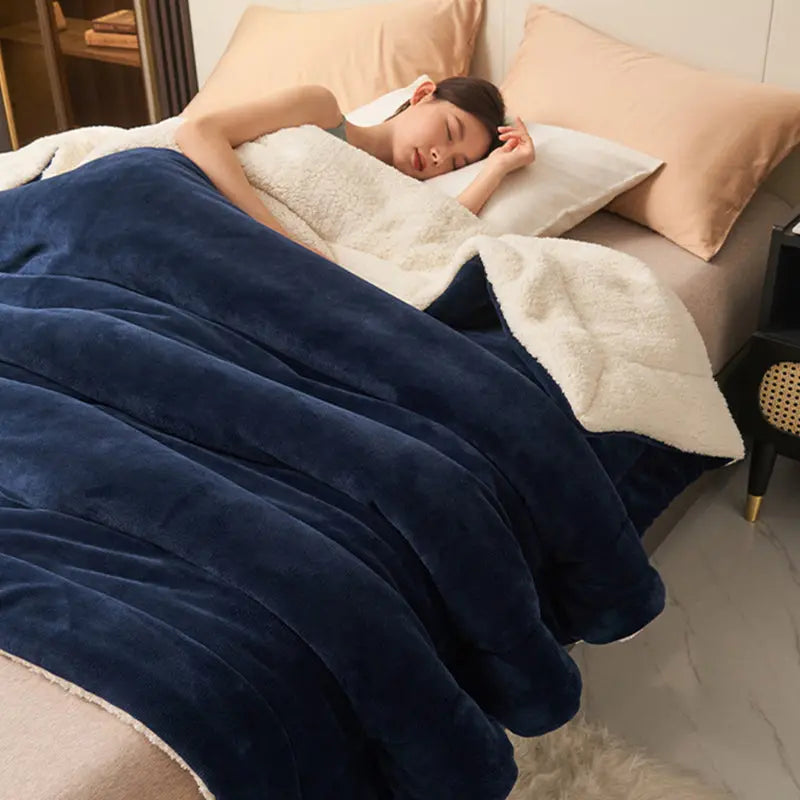 WoolHaven – Kuscheldecke für Wärme & Komfort | 50% RABATT