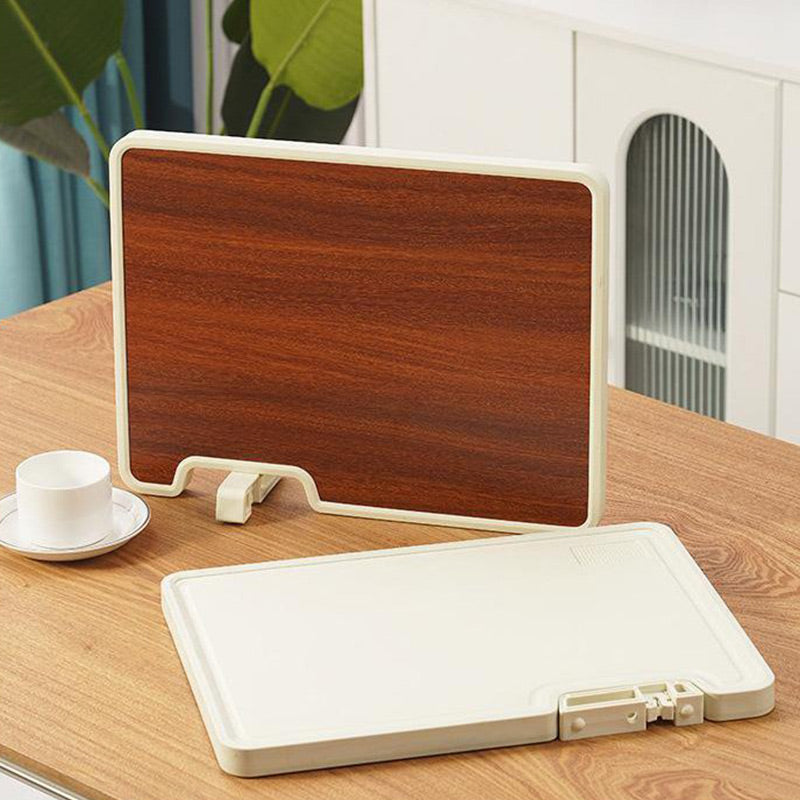 HygieneBoard – Doppelseitiges Antibakterielles Schneidebrett mit Ständer