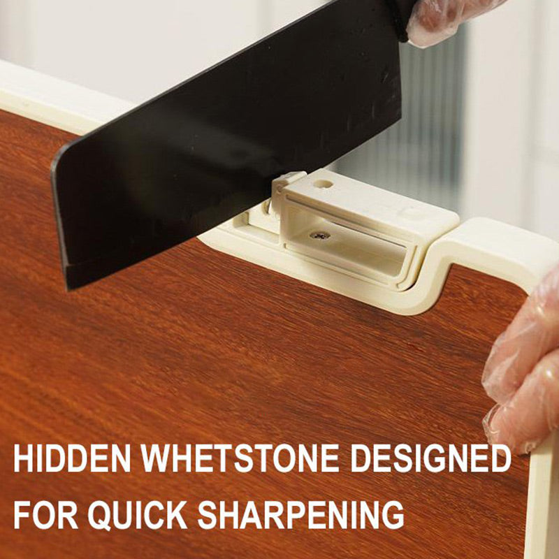 HygieneBoard – Doppelseitiges Antibakterielles Schneidebrett mit Ständer