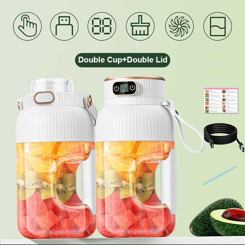 JuicyGo™ – Die multifunktionale, tragbare Saftpresse-Cup für frische Vitamine überall