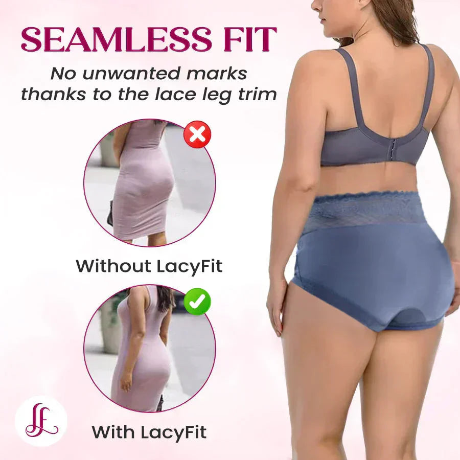 LaceEase – High Waist Komfortslip | 1+2 GRATIS