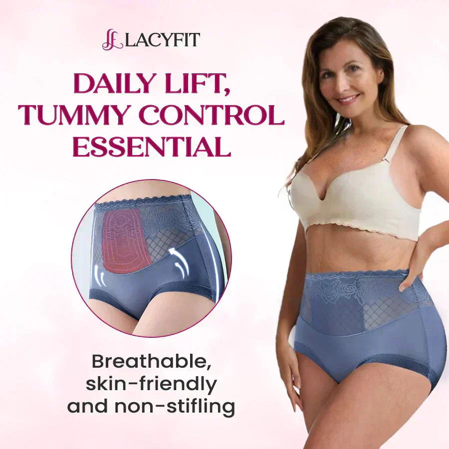 LaceEase – High Waist Komfortslip | 1+2 GRATIS