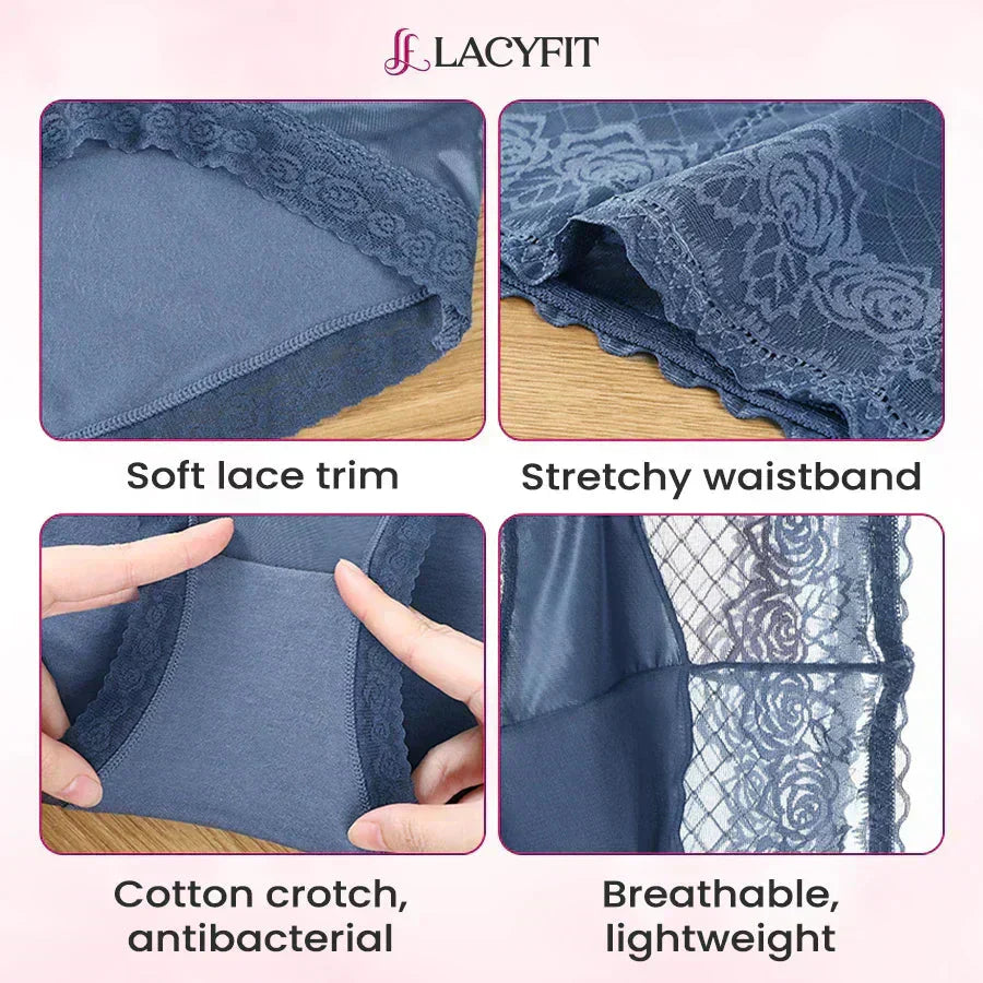 LaceEase – High Waist Komfortslip | 1+2 GRATIS