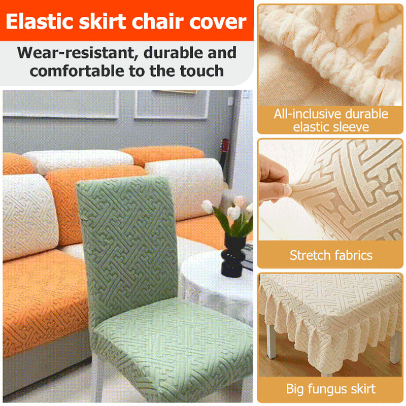 LuxuraSoft Chair Covers – Sofort ein stilvolles Upgrade | 4 Stück