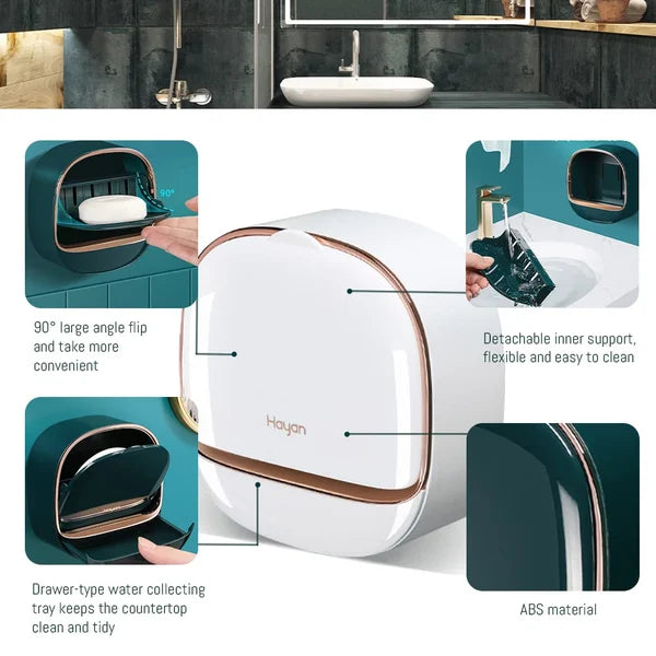 AquaHold – Wasserdichte Seifenschale | 1+1 GRATIS