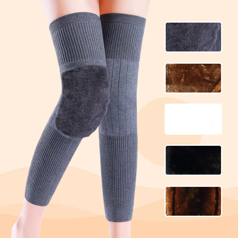 WinterKnee – Gepolsterte Plüsch-Knieschoner | 1+1 GRATIS