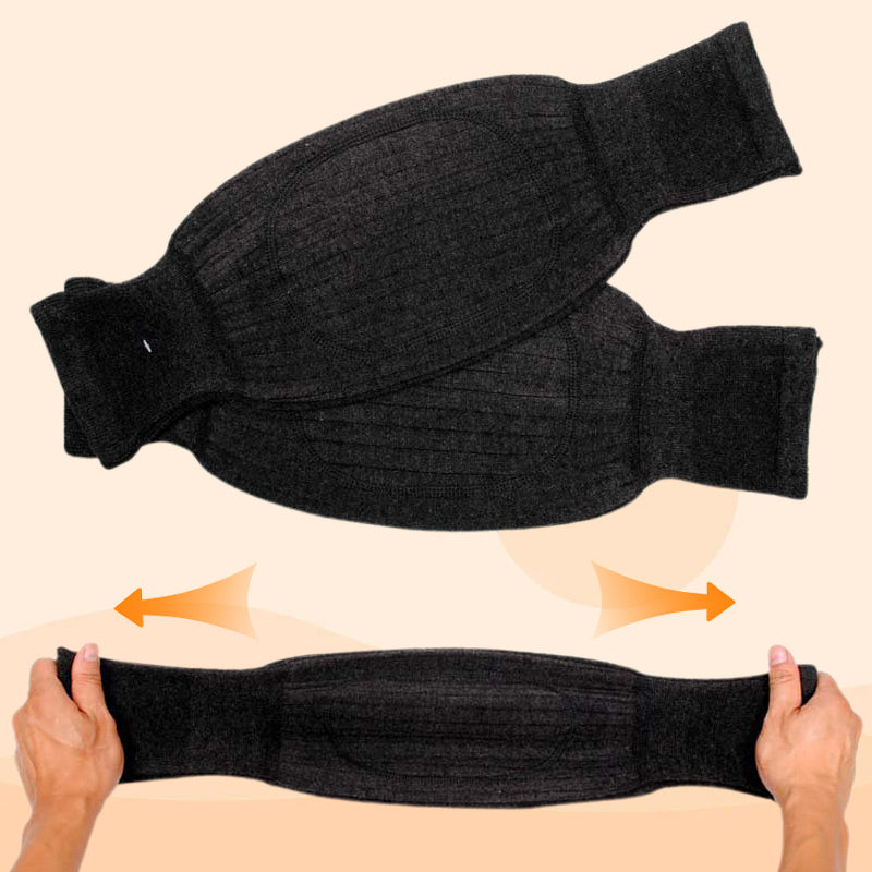 WinterKnee – Gepolsterte Plüsch-Knieschoner | 1+1 GRATIS